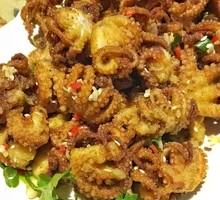 Salt and Pepper Octopus
