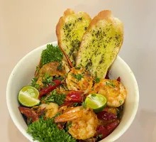 Spanish Spicy Garlic Shrimp