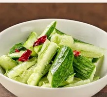 Hammer-Pounded Cucumber Salad