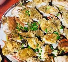 Pan-Fried Half Crab