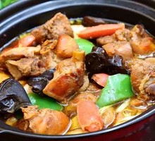Extra Braised Chicken Rice