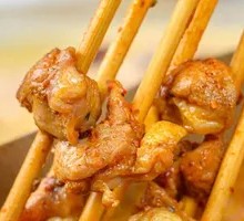 Chicken Gizzard Skewers