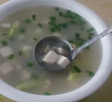 Oyster Tofu Soup