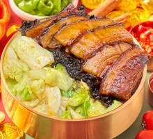 Preserved Vegetable Braised Pork Rice