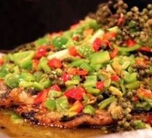 Sour Pepper Grilled Fish