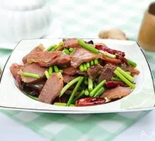 Buckwheat Stir-fried with Preserved Meat