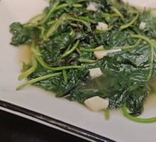 Stir-fried Sweet Potato Leaves