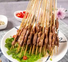 Duck Gizzard Skewers