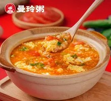 Tomato and Egg Porridge