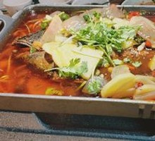 Green Pepper and Perilla Roast Fish
