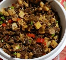 Grandmother's Vegetable Stir-fried with Bamboo Shoots