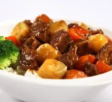 Beef and Potato Rice