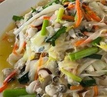 Seafood Stir-Fried Fish Noodles