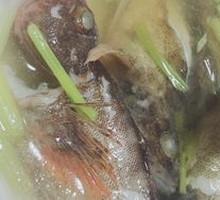 Small Barracuda Fish Soup