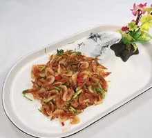 Coriander and Cherry Shrimp Salad