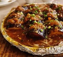 Braised Sauce Baked Eggplant Cutlet