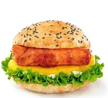 Grilled Pineapple Chinese Burger