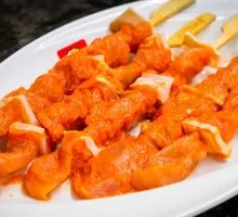 Skewered Pork with Bone