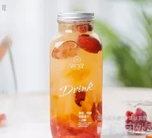 Cranberry Peach Jelly Silver Ear Dessert