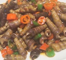 Spicy Stir-Fried Snails