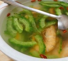 Bitter Melon Shrimp Soup