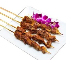Grilled Skewered Small Pork Belly