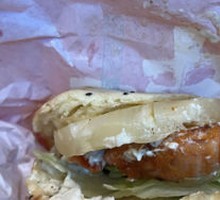 Grilled Pineapple Chinese Burger