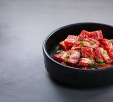 Scallion Beef Cubes