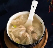 Rice Flour Meat Balls Soup