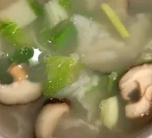 Breakfast Rice Noodle Skillet