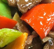 Stir-fried猪 Liver with Green Pepper