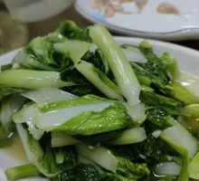 Stir-fried Bok Choy Stems