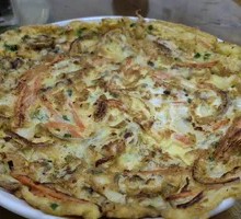 Radish and Egg Pancake