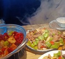 Grilled Beef on Iron Plate