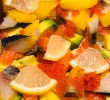 Mixed Fish Rice Bowl