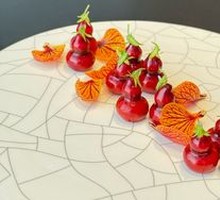 Red Wine Duck Liver with Gourd