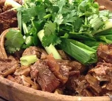 Braised Beef Brisket with Fine Vermicelli