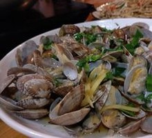 Scallion Oil Clams