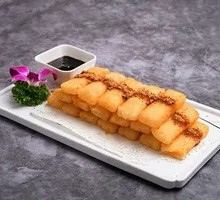 Popping Brown Sugar Glutinous Rice Cake