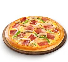 French Classic Bacon Pizza Single Slice