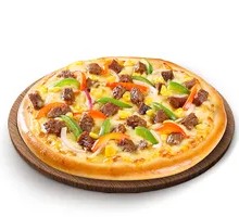 Black Pepper Beef Pizza