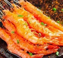 Grilled Small Shrimp Skewers