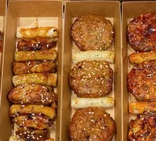 Octopus Pancake Rice Cake Skewers