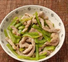 Green Pepper Shredded Pork