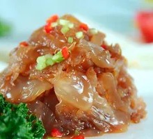Scallion Oil Jellyfish Head