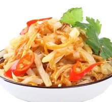 Crispy Fried Bamboo Shoots