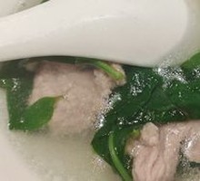 Fresh Pork Soup with Vegetables