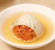 Crab Roe Soup Dumplings