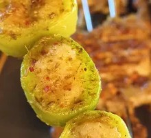 Green Pepper Shrimp Balls