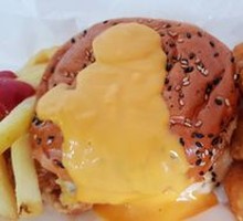 Cheese Waterfall Beef Burger
